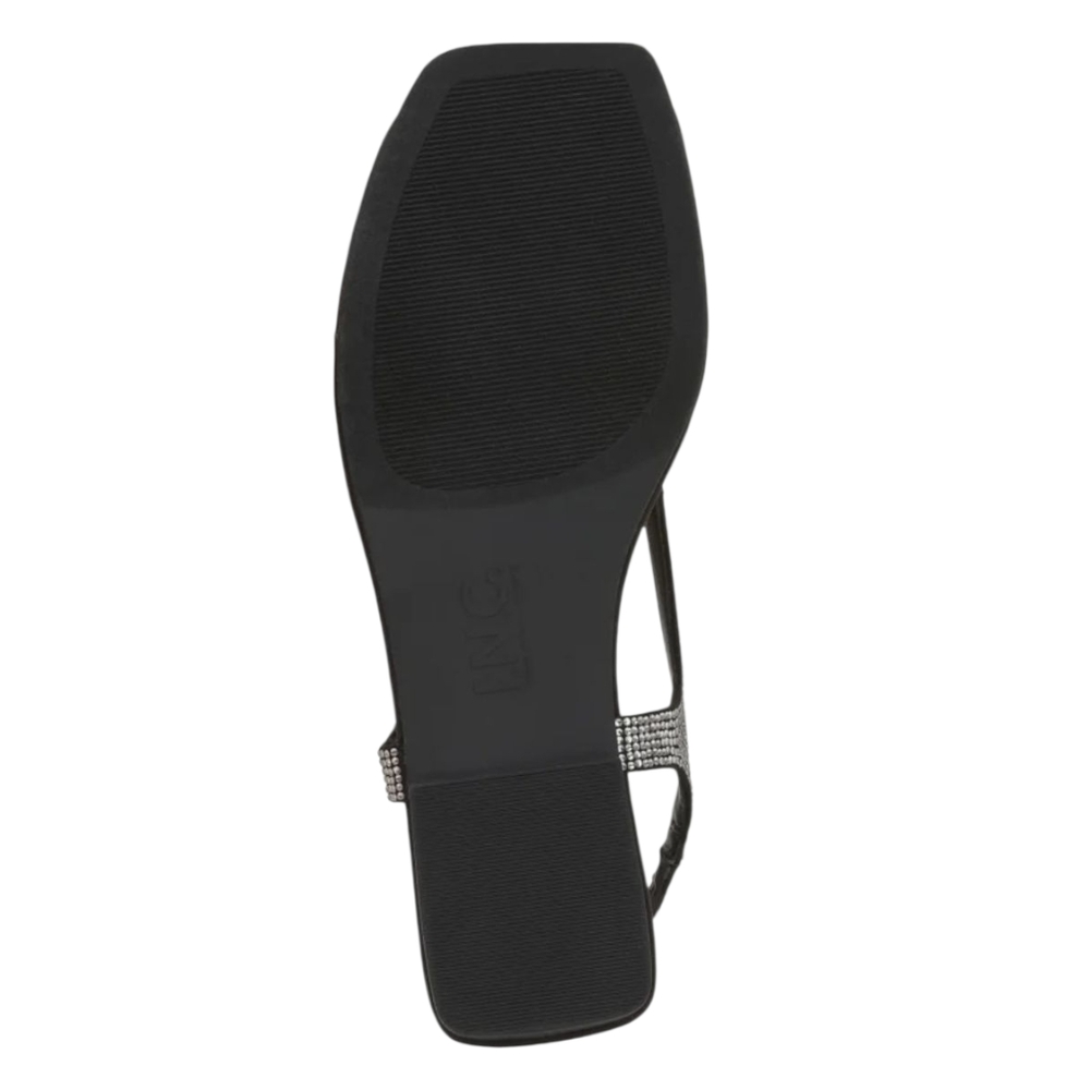 NWB INC Women's Pasca Embellished Square Toe Slide Sandals‎ Size 6.5 - Picture 3 of 5